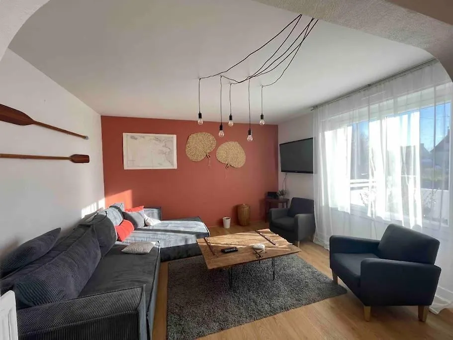Vakantiehuis Spacieuse Maison Familiale Proche De La Mer, 11 Velos A Disposition Plouhinec  Frankrijk